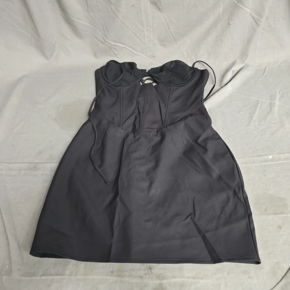 WHITE FOX TIMESQUARE MINI DRESS IN BLACK SIZE M