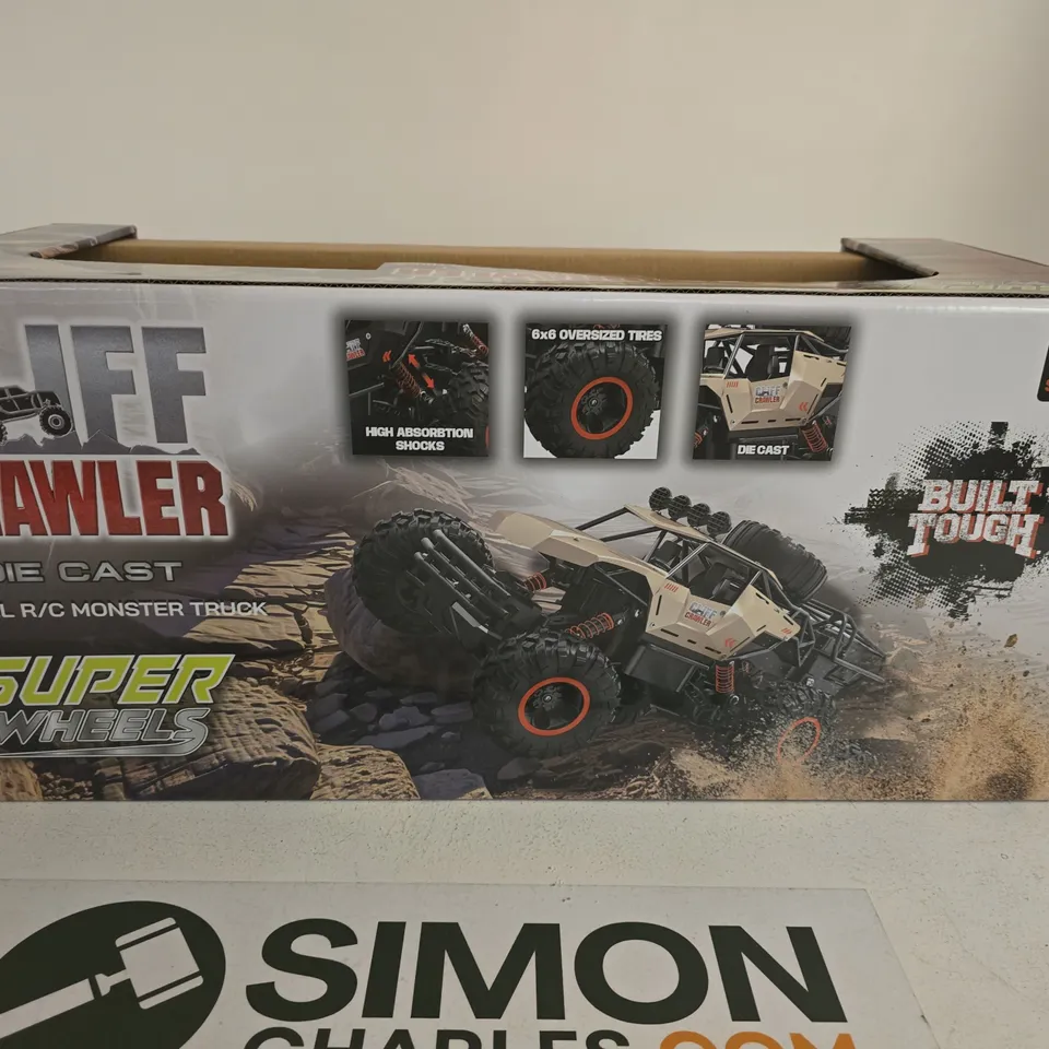 1:10 SCALE RC MONSTER TRUCK – BOXED, 6-WHEEL