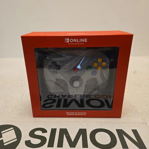 NINTENDO 64 CONTROLLER – BOXED (NINTENDO 64) IN ORIGINAL PACKAGING