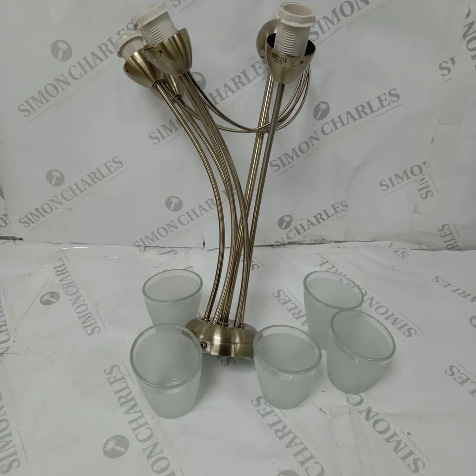 BOXED JOHN LEWIS MIZAR SEMI FLUSH CEILING LIGHT