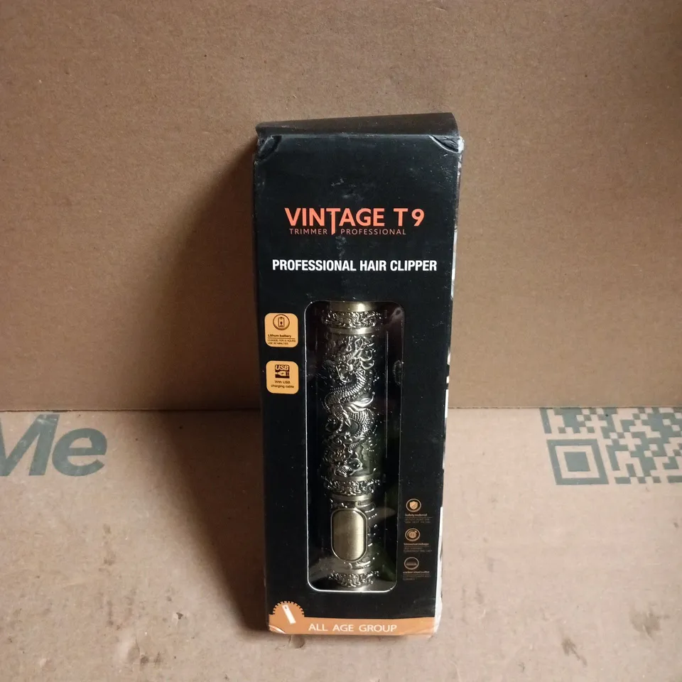 VINTAGE T9 TRIMMER - PROFESSIONAL HAIR CLIPPER