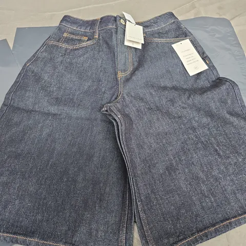 NOBODY'S CHILD DENIM SHORTS IN BLUE SIZE UK 10