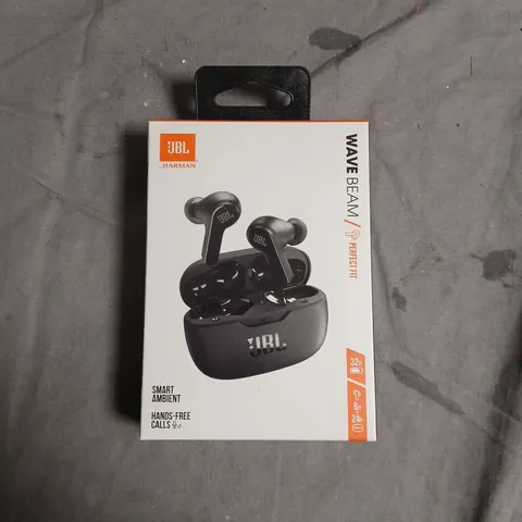 SEALED JBL WAVE BEAM TRUE WIRELESS EARPHONES
