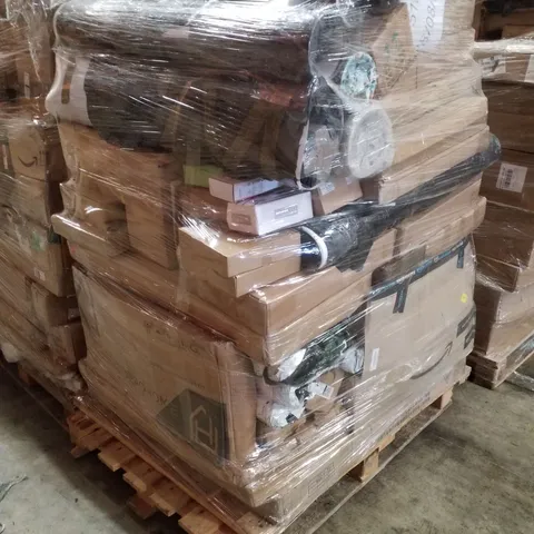 PALLET CONTAINING ASSORTED PRODUCTS INCLUDING BOTTOMLESS COFFEE HANDLE, BENCH VICE & ACRYLIC ROOF SHEET
