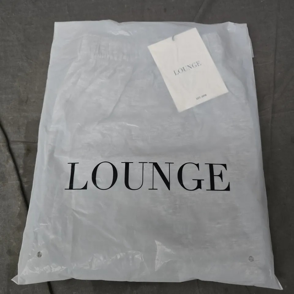 BAGGED LOUNGE MODAL PYJAMA TROUSERS IN GREY MARL - XL