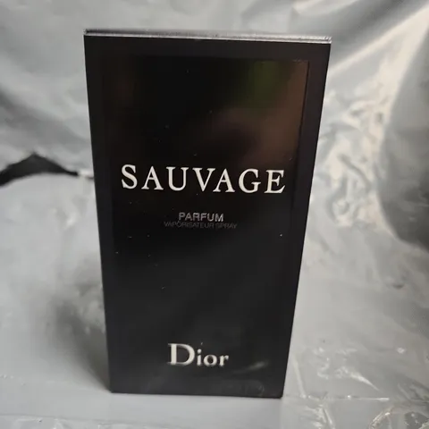 BOXED DIOR SAUVAGE PARFUM VAPORISATEUR SPRAY 100ML