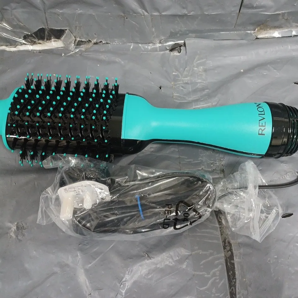 BOXED REVLON SALON HAIR DRYER AND VOLUMISER - TEAL RRP £49.99