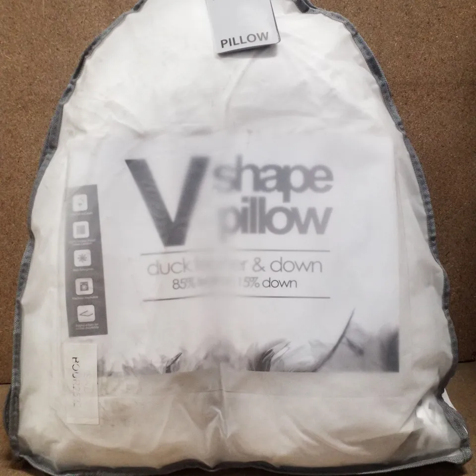 V SHAPED PILLOW