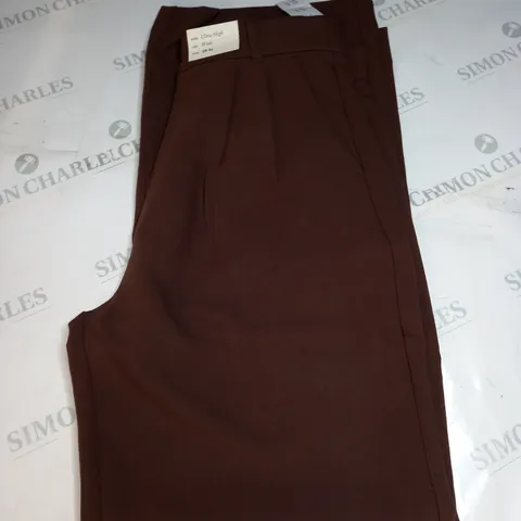 ABERCROMBIE AND FITCH ULTRA HIGH WIDE LEG TROUSERS SIZE 28R