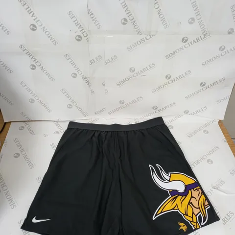 NIKE MINNESOTA VIKINGS STANDARD FIT SHORTS SIZE XXL