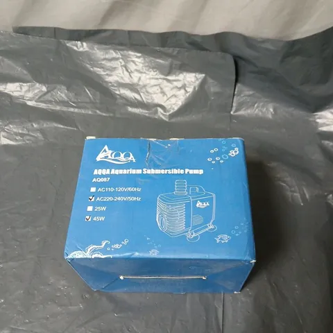 AQUA AQUARIUM SUBMERSIBLE PUMP AQ087 – BOXED 