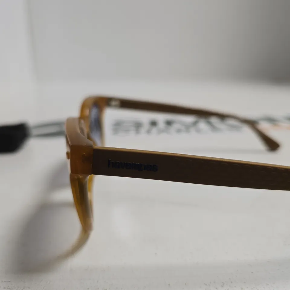 Havaianas Tambau Amber Frame Sunglasses 