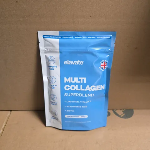 ELAVATE MULTI COLLAGEN SUPERBLEND UNFLAVOURED (178G)