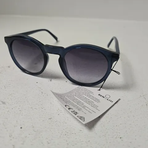 BEN & LISI SUNGLASSES – BLUE ROUND-FRAME