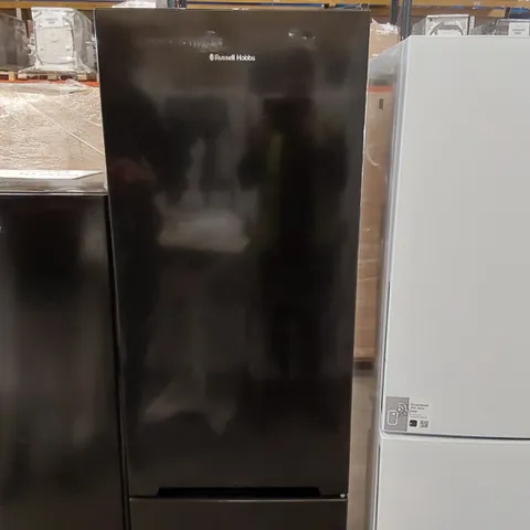 RUSSELL HOBBS FREESTANDING FRIDGE FREEZER BLACK, MODEL: RH54FF180B - UNPROCESSED RAW RETURN