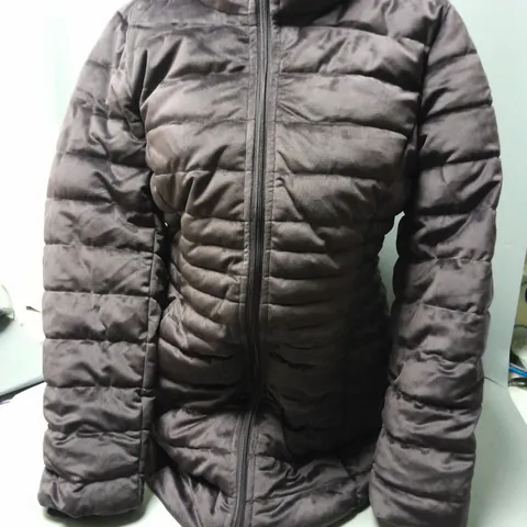 CENTIGRADE PADDED ZIP THROUGH JACKET IN PURPLE SIZE M