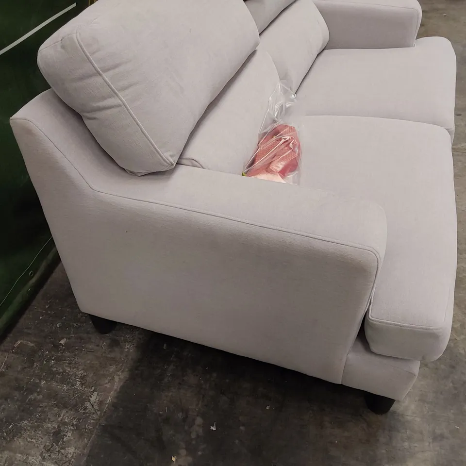 QUALITY BRITISH DESIGNER LOUNGE Co. ROMILEY 2.5 SEATER SOFA VIOLET GIN FABRIC
