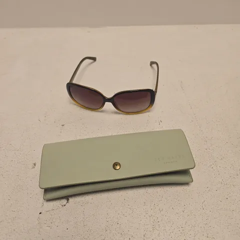 TED BAKER LONDON SUNGLASSES – TORTOISESHELL FRAME, WITH CASE