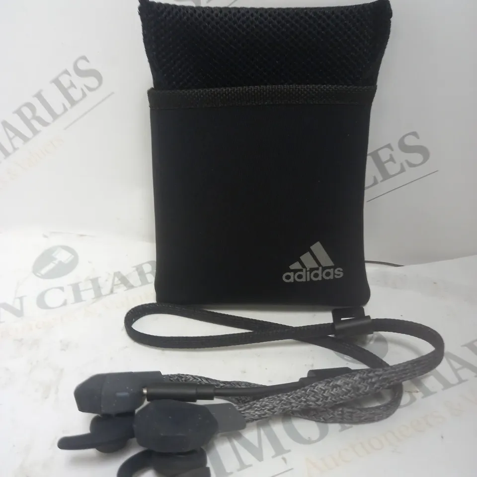 BOXED ADIDAS FWD-01 BLUETOOTH SPORT HEADPHONES - NIGHT GREY