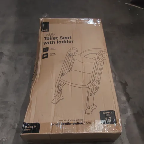 BOXED KEPLIN TODDLER TOILET SEAT WITH LADDER