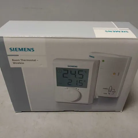 BOXED SIEMENS ROOM THERMOSTAT - WIRELESS