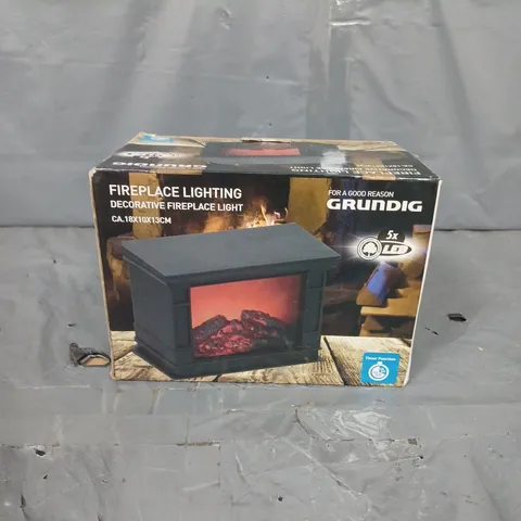 BOXED FIREPLACE LIGHTING DECORATIVE LIGHT