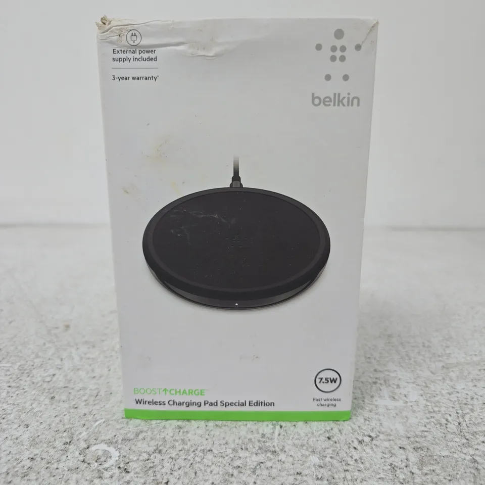 BELKIN WIRELESS CHARGING PAD – SPECIAL EDITION (7.5W)