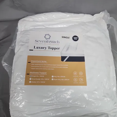 SEVENTHSTITCH LUXURY TOPPER – MATTRESS TOPPER, 10CM THICK