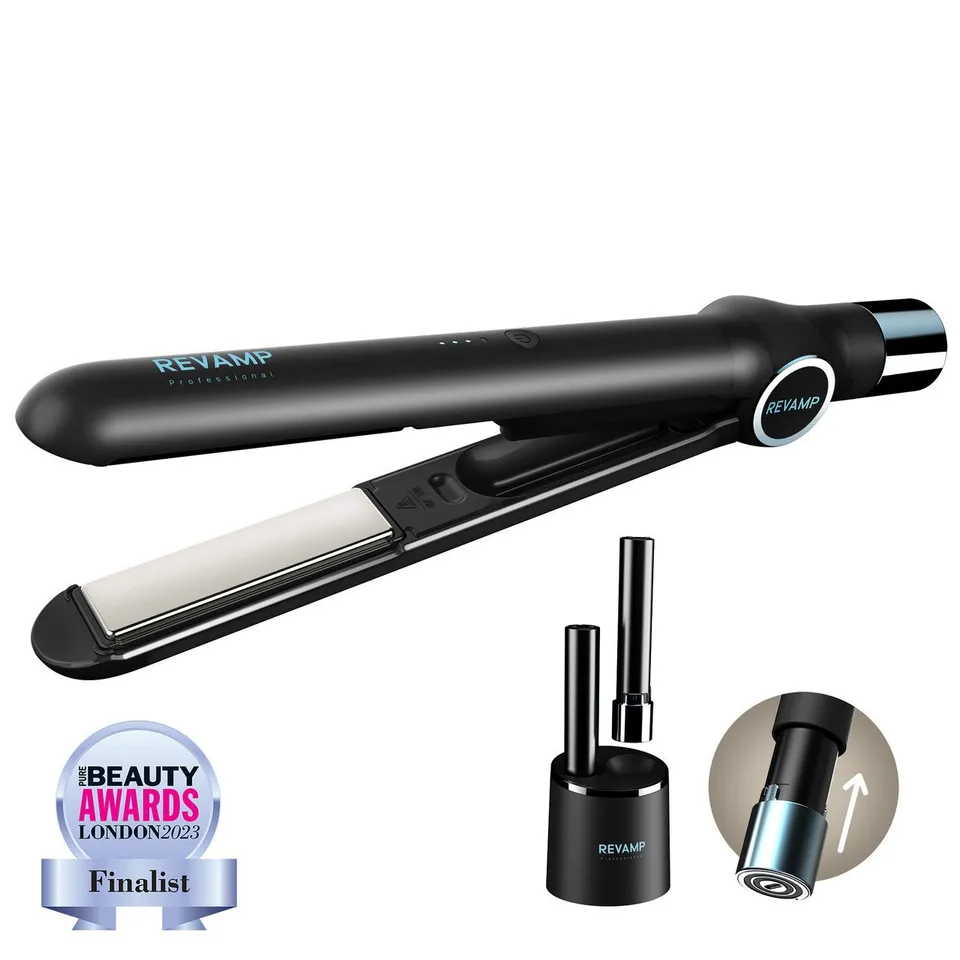 BOXED REVAMP IGEN PROGLOSS CORDLESS CERAMIC STRAIGHTENER 