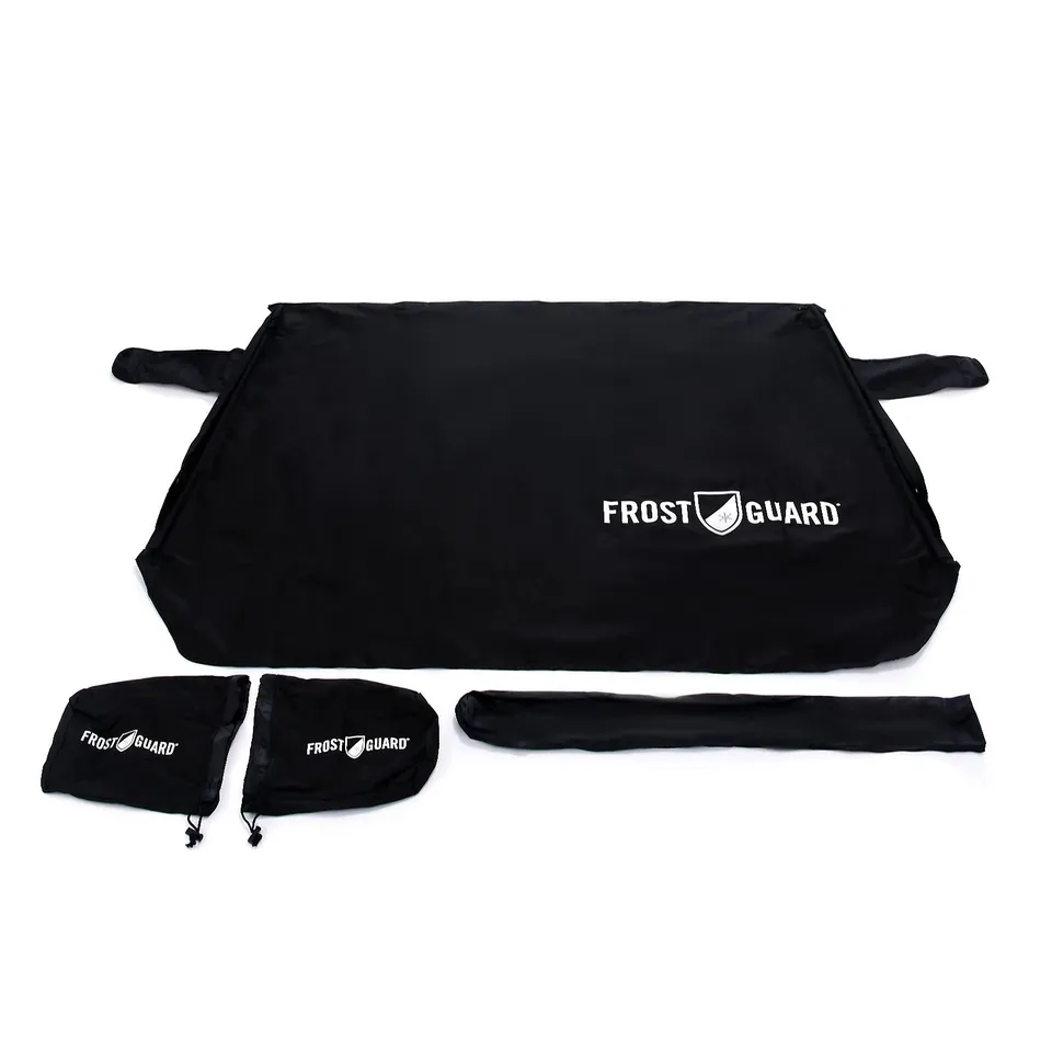 DELK FROSTGUARD DELUXE FRONT WINDSCREEN COVER WITH WING MIRROR COVERS