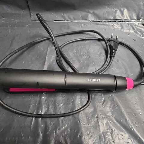 PHILIPS HAIR STRAIGHTENER - BLACK AND PINK