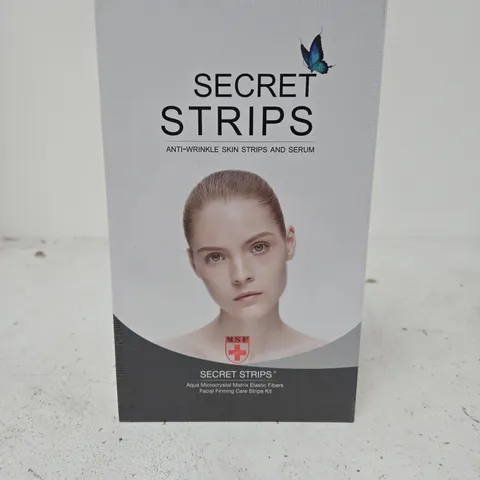 SEALED SECRET STRIPS ANTI-WRINKLE SKIN STRIPS AND SERUM KIT