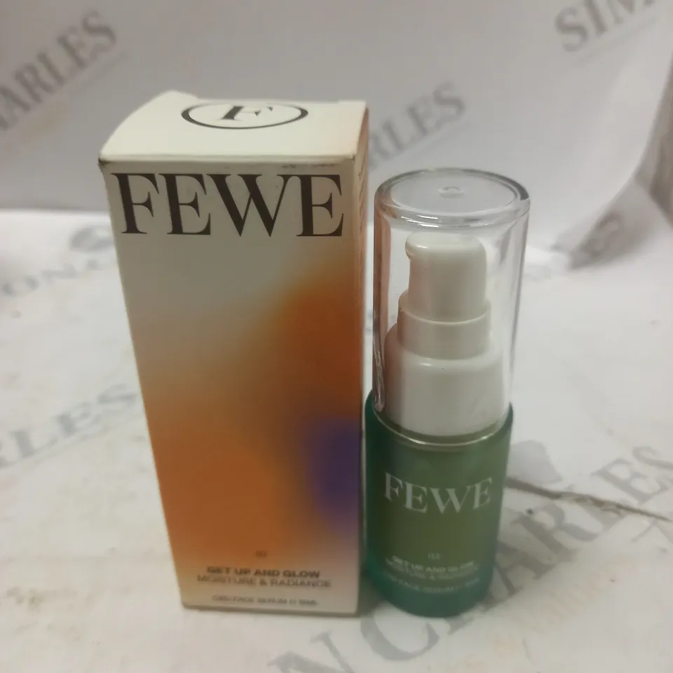 FEWE MOISTURE AND RADIANCE CBD FACE SERUM 15ML 