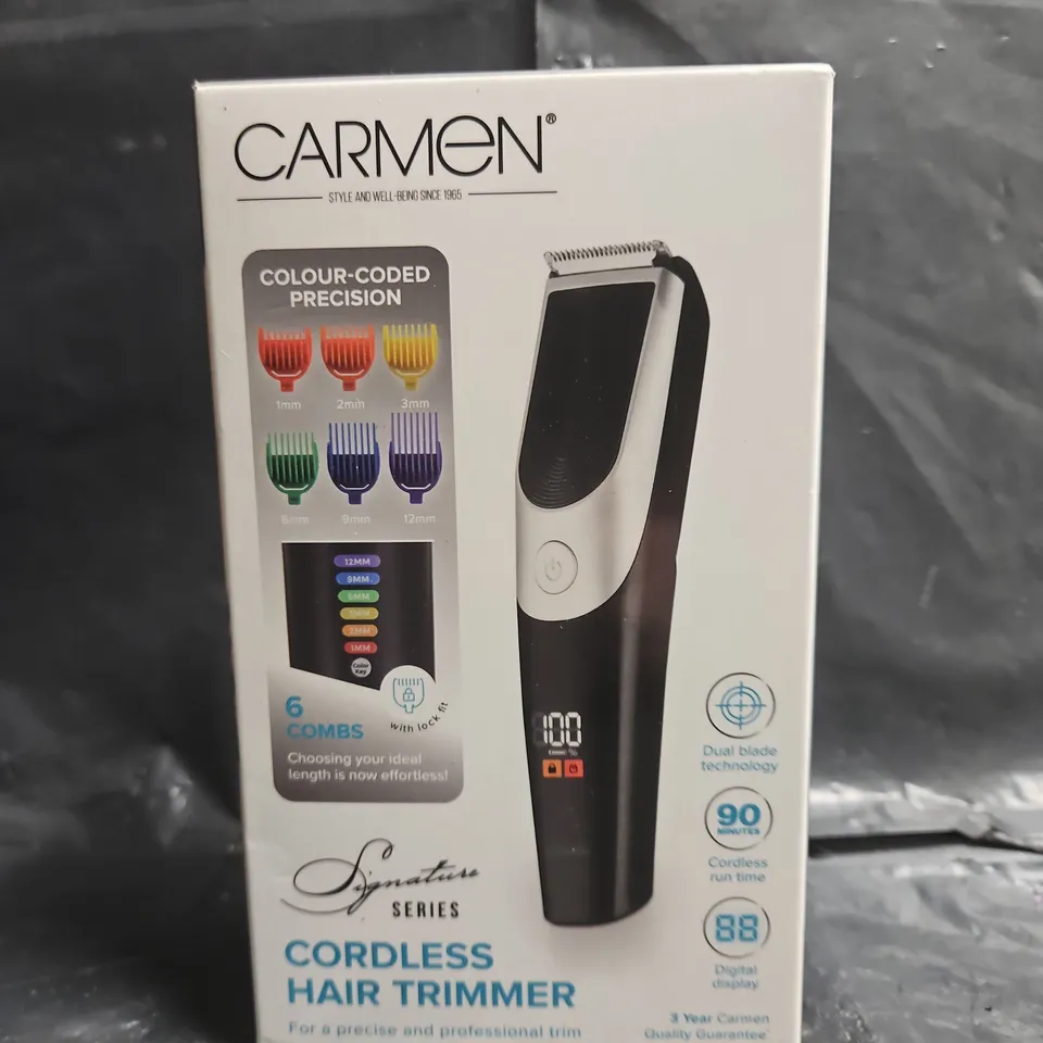 BOXED CARMEN CORDLESS HAIR TRIMMER