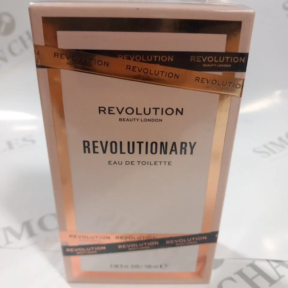 BOXED AND SEALED REVOLUTION REVOLUTIONARY EAU DE TOILETTE 100ML