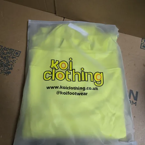 BOX OF APPROXIMATELY 10 KOI PICKLED SLIME OVERSIZED HOODIES - SIZE L 