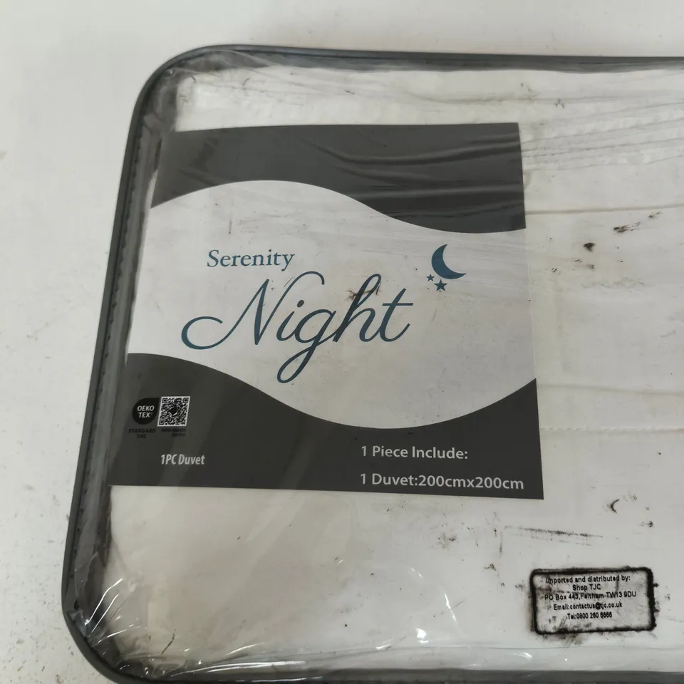 SERENITY NIGHT DUVET 200X200 CM