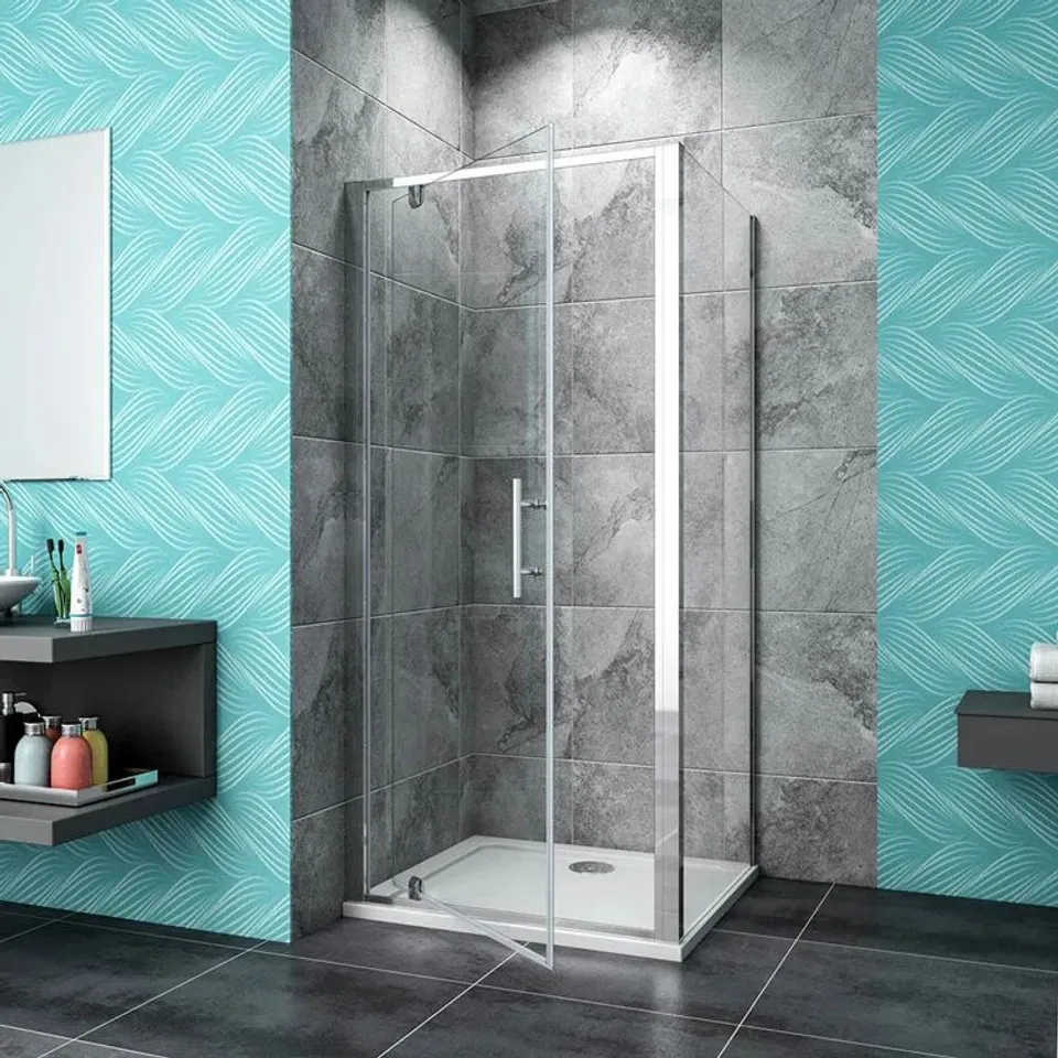 BOXED CARNBROCK SQUARE SHOWER ENCLOSURE - 1850×760CM (2 BOXES)