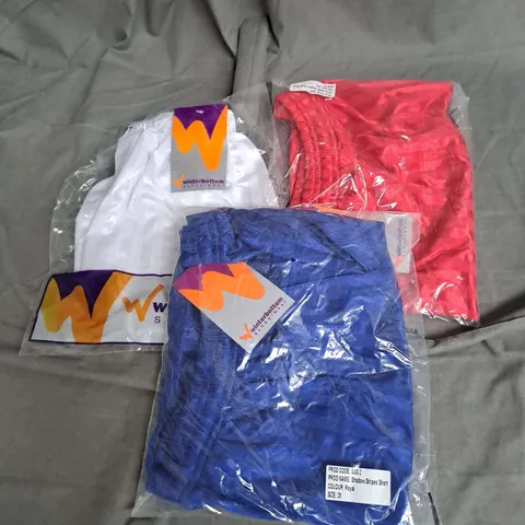 BOX OF APPROXIMATELY 70 SCHOOL SHORTS IN ASSORTED COLOURS AND SIZES
