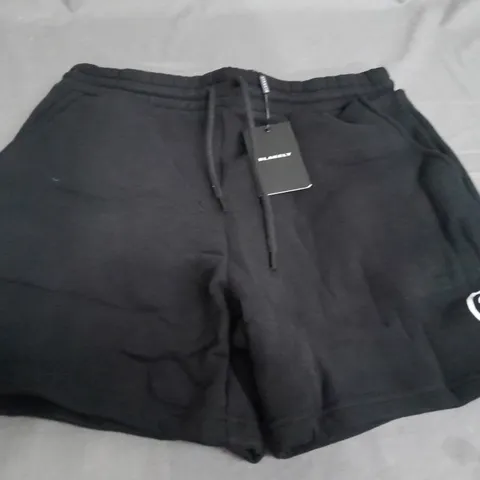 BLAKELY BLACK JOGGER SHORTS - LARGE