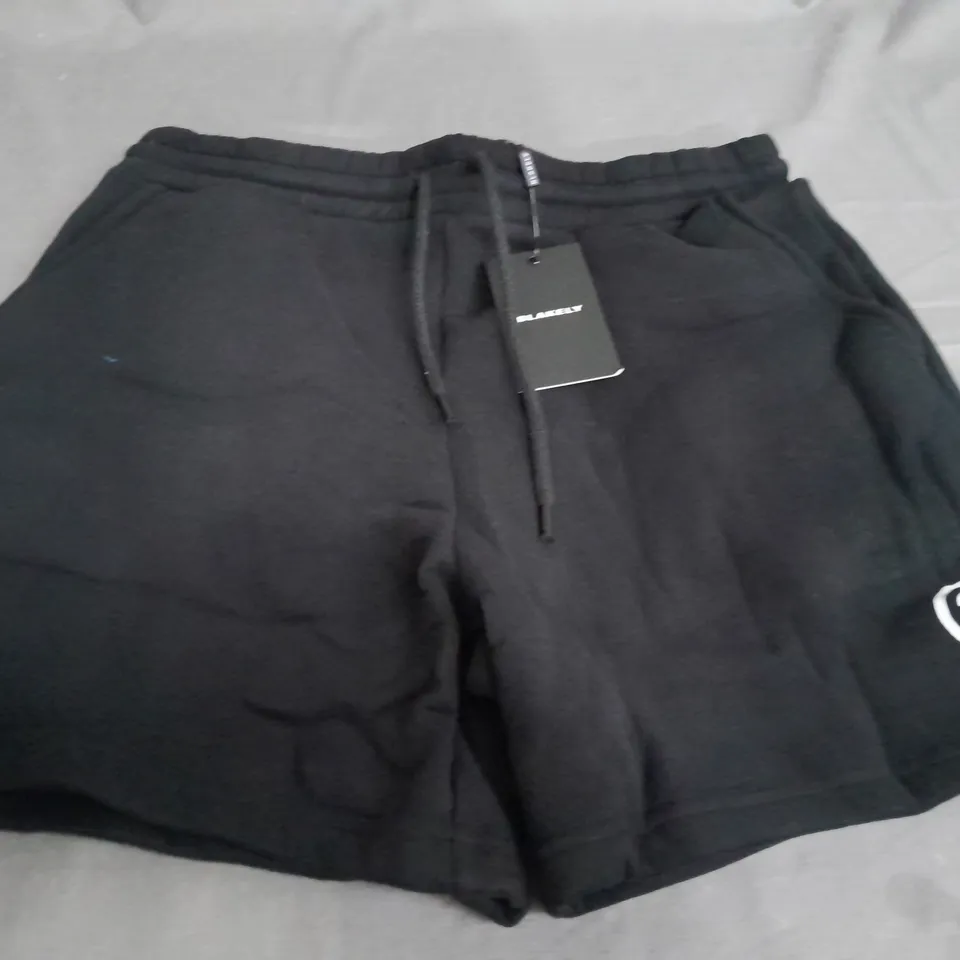 BLAKELY BLACK JOGGER SHORTS - LARGE