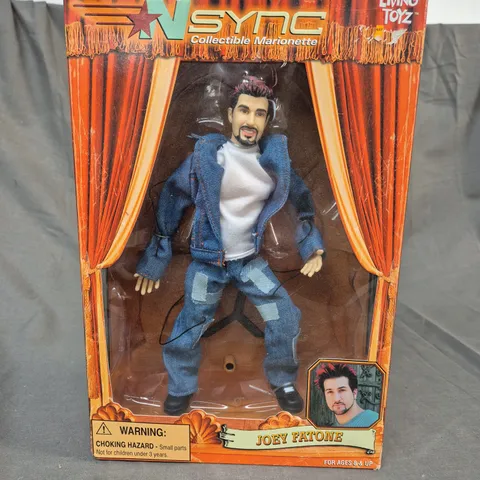 BOXED N-SYNC COLLECTIBLE MARIONETTE JOEY FATONE 