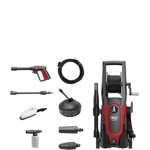 WEBB DYNAMIC 1500W PRESSURE WASHER & ACCESSORIES KIT