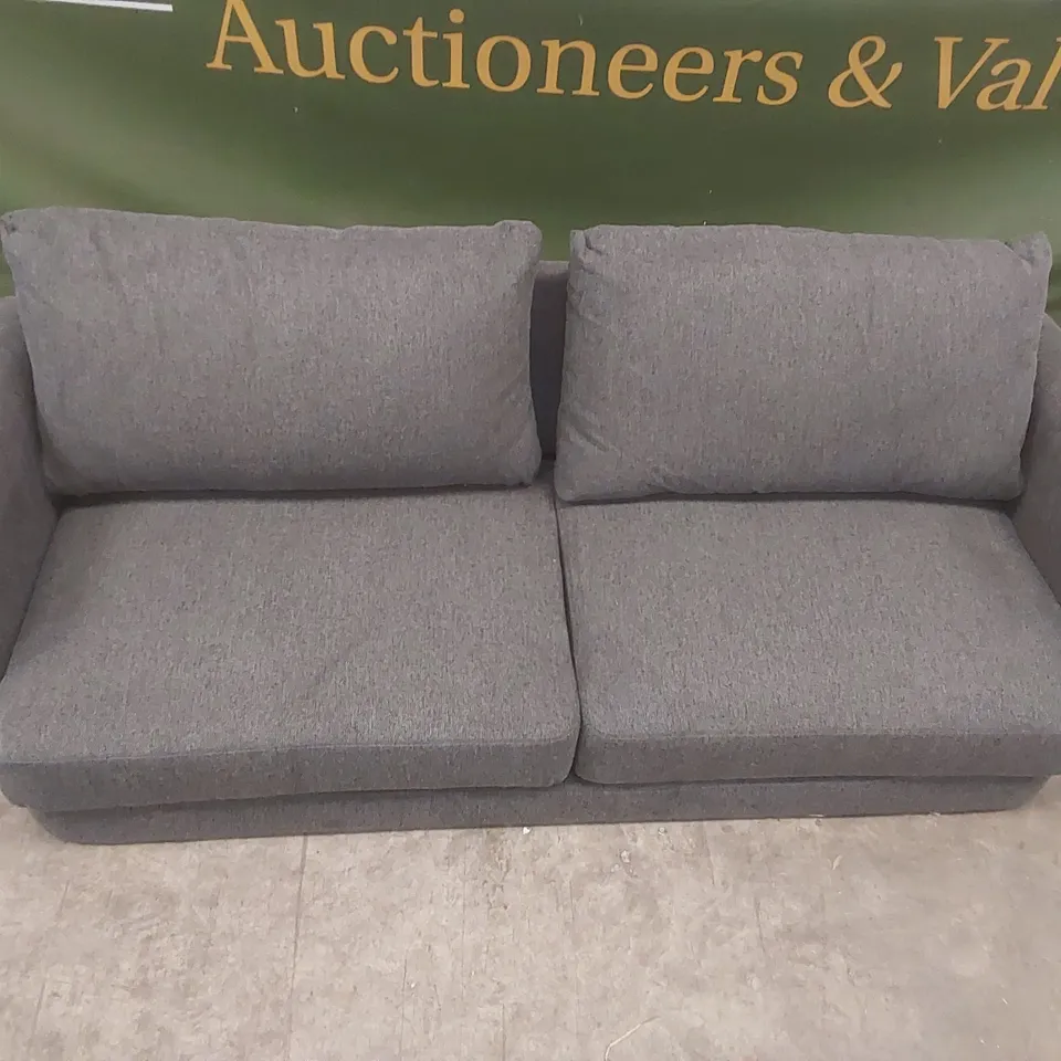 QUALITY DESIGNER FABRIC UPHOLSTERED 4 SEATER SOFA