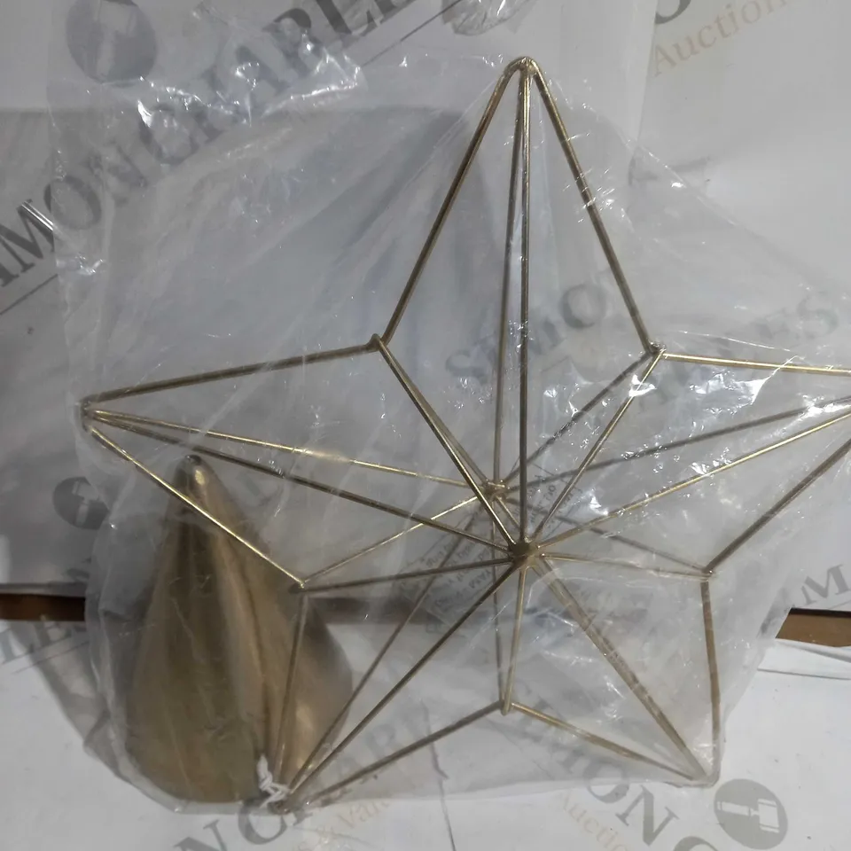 GOLDEN STAR TREE TOPPER 