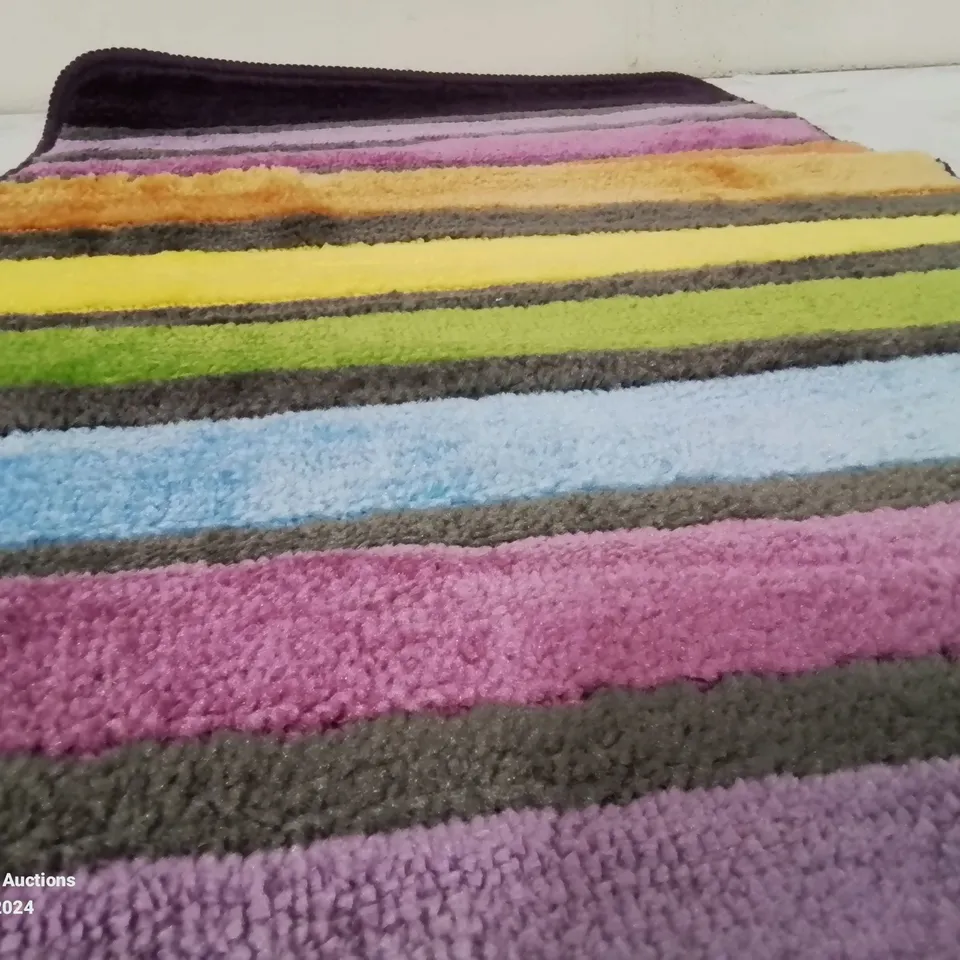 BRAND NEW PACO HOME 234 MULTICOLOURED 50X80CM BATH MAT