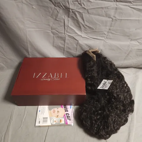 BOXED IZZABEL WAVES ACE FRONT WIG IN DARK BROWN