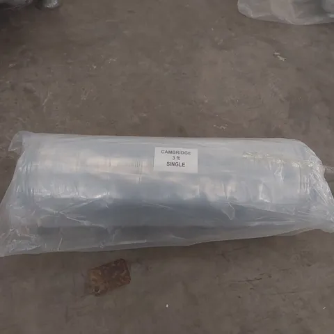 BRAND NEW BAGGED AND ROLLED CAMBRIDGE MATTRESS - 3FT SINGLE