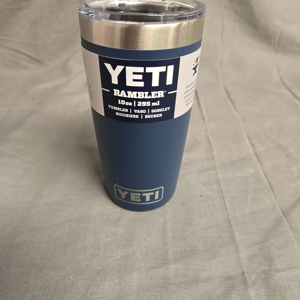 YETI RAMBLER TUMBLER IN NAVY 295ML