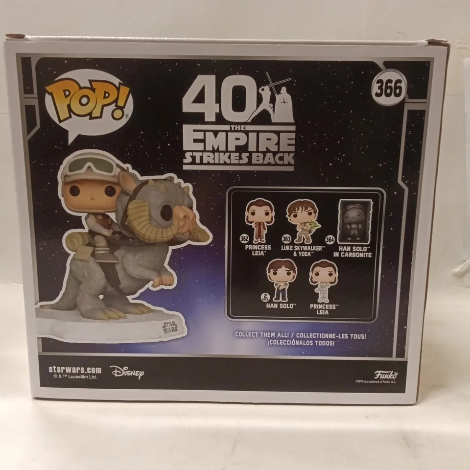 FUNKO POP! LUKE SKYWALKER WITH TAUNTAUN – EMPIRE STRIKES BACK 40TH ANNIVERSARY, BOXED